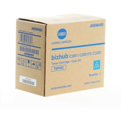 Konica Minolta A95W450 (TNP-49Y) Toner Cyaan