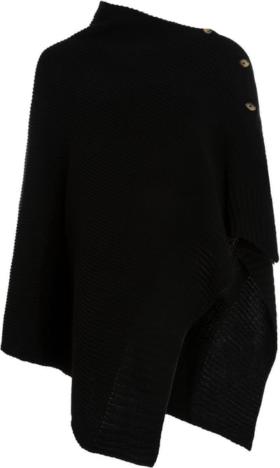 Baby's Only Zwangerschaps poncho Glow - Zwart - One Size