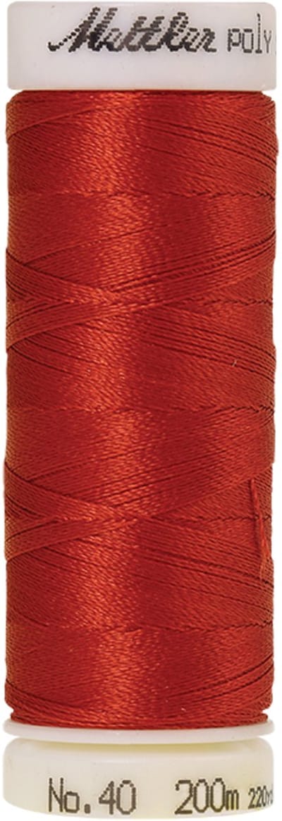 Mettler borduurgaren - Oranje - Nr 1335 - Polysheen - 200 meter