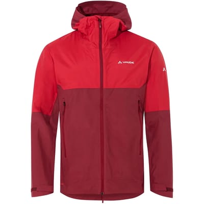 VAUDE Men's Simony 2,5L Jacket V, Jas, Regenjas, outdoorJas, Regenjas, met kap, Hardshell Jas, Regenjas, waterdicht, Heren, Outdoorjas