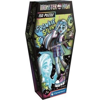 Clementoni - Puzzel - 150 Stukjes - Monster High Coffin Pack Frankie Stein - Puzzel Voor Kinderen Vanaf 7 Jaar