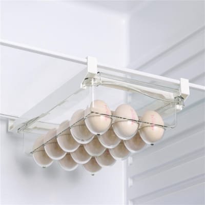 Transparante Opbergbak Duurzaam ABS PET Lade Type Transparant Ontwerp Brede Toepassing Eieropslag white