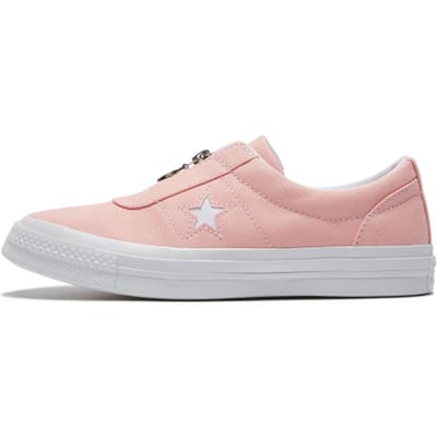 Converse One Star Classic Veelzijdige Lage Canvas Schoenen Dames sneaker Roze Wit 564204C 36.5