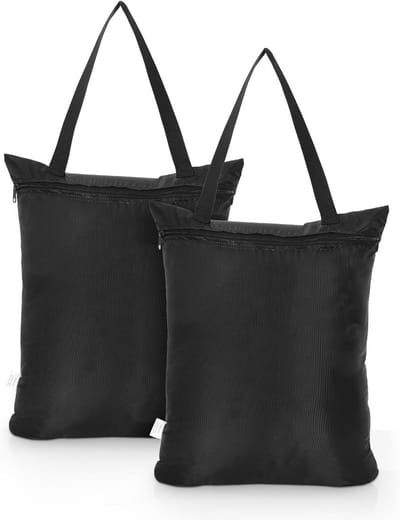 Set van 2 Waterdichte Luiertas & Wasbare Opbergtas met Handvat (40x50 cm)