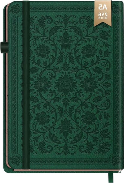 Lined Notitieboek in Groen voor Dames en Heren, Perfect voor Notities en Dagboeken