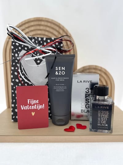 Valentijn •Cadeaupakket Heren• Sen & Zo La Rive - Cadeau voor Mannen - Perfect Gifts