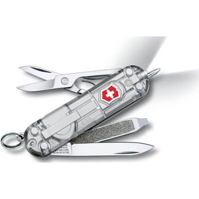 Victorinox Signature Lite SilverTech 0.6226.T7 Zwitsers zakmes Aantal functies 7 Zilver (transparant)