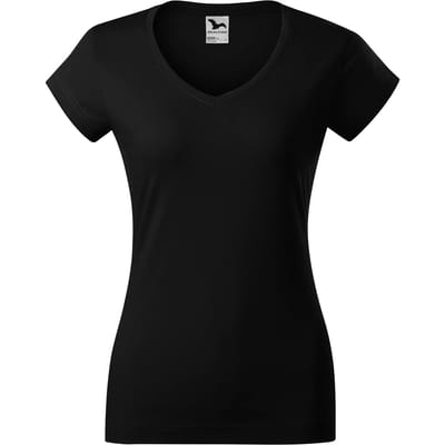 Dames-T-shirt met V-hals Malfini 162