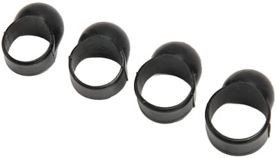 Dailygoods- Vingerbeschermer Perfecte Pasvorm - Vingerpoppetjes - Vingertop Beschermers - Vingerbeschermer Siliconen - 4 Stuks - Pure Sound