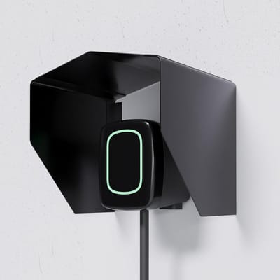 Wallbox Beschermkap - Laadpaal Overkapping - Opladen Beschermen - Universele Pasvorm - 20 x 25 x 20 cm - Roestvrij Staal