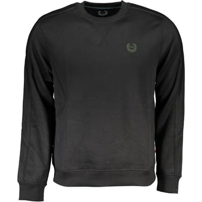 Gianmarco Venturi Zwarte Polyesteren Heren Sweatshirt