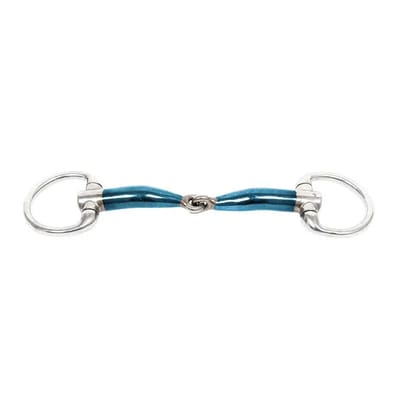 Olijfbit voor paarden Trust Sweet Iron Eggbutt Bradoon Locked 16