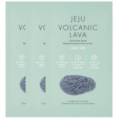 THE FACE SHOP Jeju Vulkanisch Lava Reinigende Neusstrips Fresh 7 stuks x 3 Sets