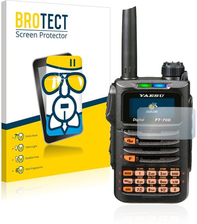 Screenprotector voor Yaesu FT-70DR Beschermglas transparant