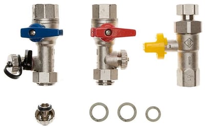 Brötje Afsluitset Gas/Verwarming – Doorlaatvorm DN 20/25, type ADH 2, 987066
