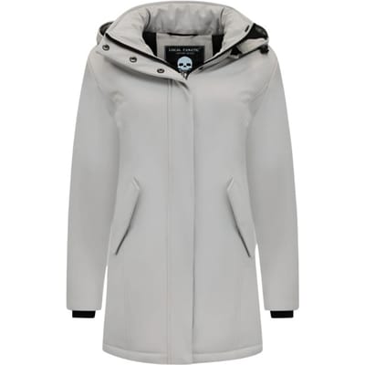 Dames Winterjassen Volwassenen - Lange Winterjas Dames met Capuchon - Dames Winterjas Parka - Slim Fit - 0681 - Beige