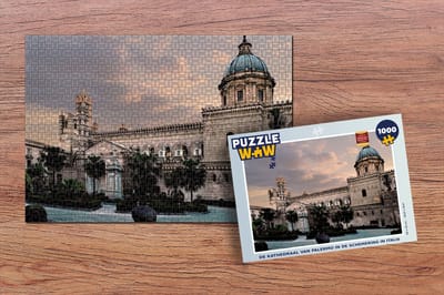 Puzzel Italië - Kathedraal - Sicilië - Legpuzzel - Puzzel 1000 stukjes volwassenen