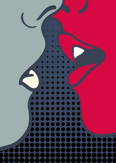 Fotobehang TheKiss DD119965 A.S. Création ARTist Grijs Rood Vlies 280 x 200 cm (2 Teile) Goedkoop fotobehang