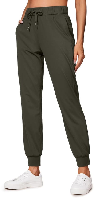 Dailygoody - Joggingbroek Dames - Casual Sportbroek - 4-way Stretch - 27 inch - Comfortabel en veelzijdig - Perfect voor training en vrije tijd