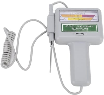 Draagbare pH- en chloortester voor zwembad en spa - Waterkwaliteit analyseren en monitoren met nauwkeurige meetresultaten