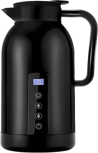 Elektrische Waterkoker Auto - Reiskoker Verwarmer - Warme Dranken Maken - Dubbele Spanning Compatibiliteit - 26H cm - Meerkleurig