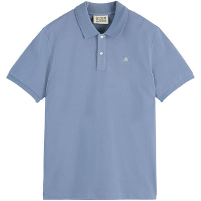 Scotch & Soda Seasonal Core Pique Chest Logo Polo