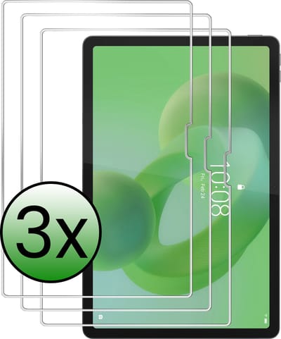 Screenprotector - 3 Stuks Geschikt voor Lenovo Idea Tab Pro - Extra Sterk - Beschermglas - Gehard Glas - Tempered Glass - Screen Protector