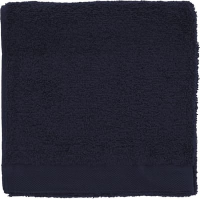 Södahl organic Comfort Handdoek 40 x 60 cm Navy blue
