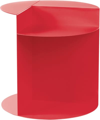 TAGGART - Bijzettafel - Rood - IJzer