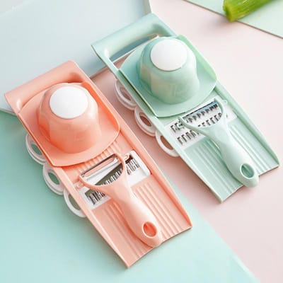 Multifunctionele rasp set, rasphandbeschermer, fancy raspinzetstuk, groentesnijder, shredder beige