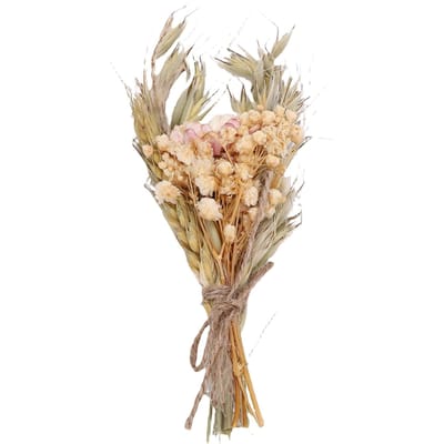 Gedroogd Bloemen Boeket Mini Bruiloft Handgemaakt Gedroogde Bloemen Verjaardagsfeest Huisdecoratie beige