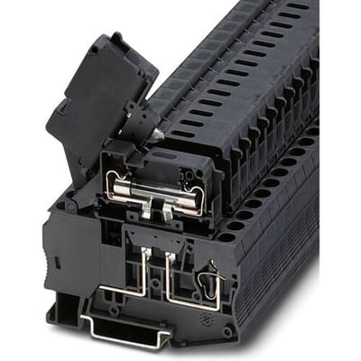 Phoenix Contact 3038765 Zekering-serieklem 8.2 mm Spanveer Zwart 50 stuk(s)