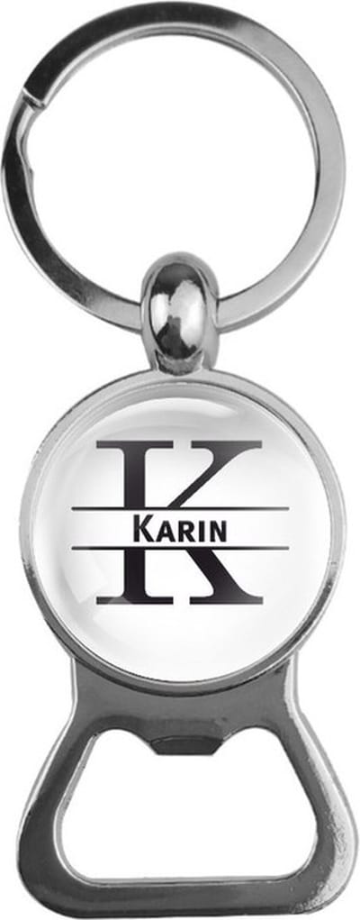 Bieropener Glas - Karin