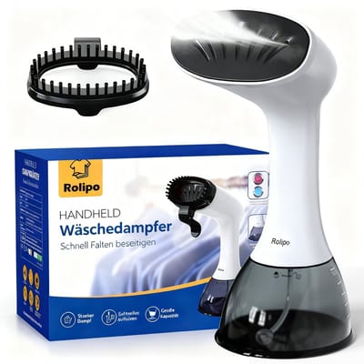 Kledingstomer 1640W - Handstomer voor Kleding - 400ML Watertank - Krachtige Stoom - Draagbare Travel Steamer voor Thuis en Reizen
