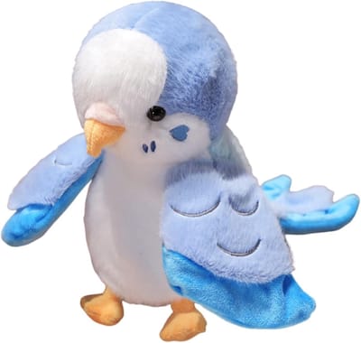 Handpop Papegaai - Dierenpop Pluche - Rollenspel Verhalen - Zacht Huidvriendelijk - ca 20 cm