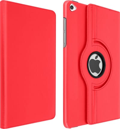 Avizar Hoesje Geschikt voor iPad Pro 9.7 / iPad Air 2 360° Draaibare Standfunctie, Rood
