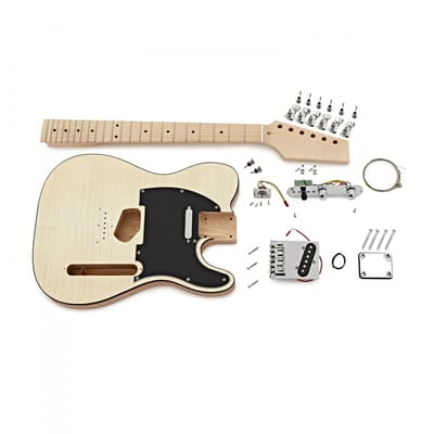 Guitarworks Solo-Cutaway Doe-het-zelf Elektrisch Gitaarpakket, Pro