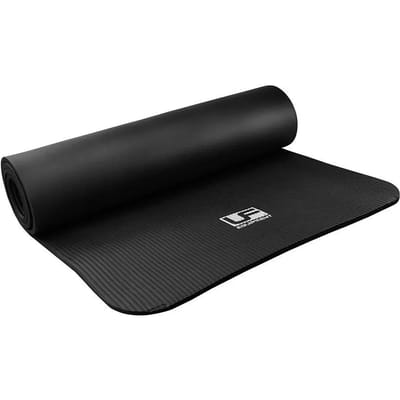 Urban Fitness Fitnessmat 183 X 61 X 1 Cm Rubber Zwart