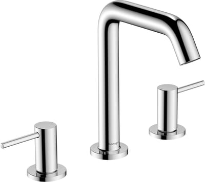 hansgrohe Tecturis S - Wastafelkraan - 3-gats uitvoering - Met afvoerplug - 150mm maat - Chroom