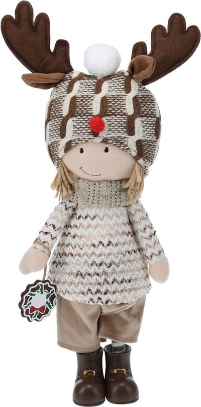 Pluche kerstdecoratie, 47 cm