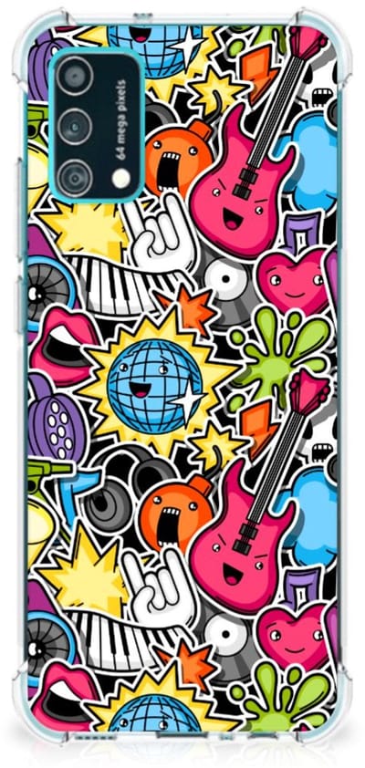 Samsung Galaxy M02s | A02s Anti Shock Bumper Case Punk Rock