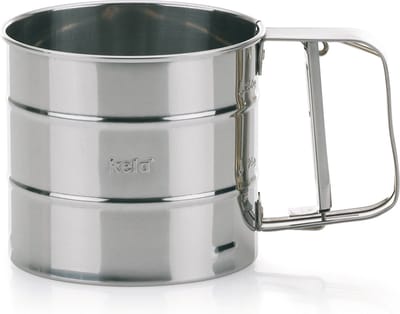 Kela Keuken - Frieda Meelzeef - Roestvast Staal - Zilver