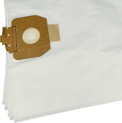 Stofzuigerzakken - Stofzakken Vlieszakken - Stofzuigen Huis - Drielaags Microvlies - 43 cm x 41 cm - Wit