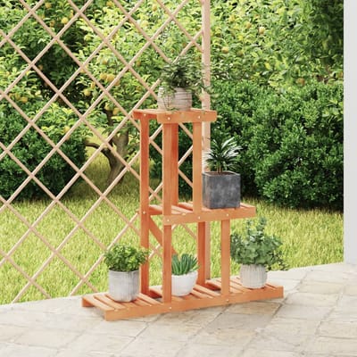 vidaXL - Plantenstandaard - 81x25x75,5 - cm - massief - vurenhout