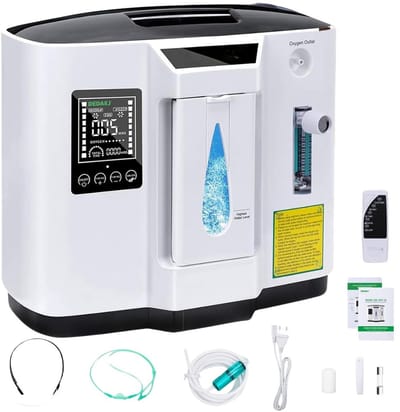 ApexArte® Zuurstofconcentrator - Zuurstofmachine 93% Zuiverheid - Zuurstoffles