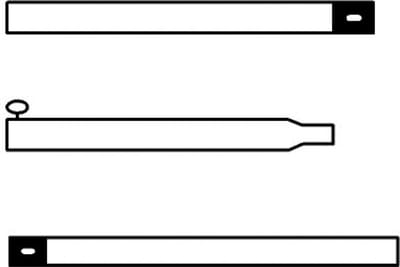Campking Tentstok aluminium 80-220cm - Stokdelen -