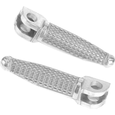 Paar Motorfiets Voetsteun Voetsteun Pedaal Past voor Kawasaki ZX?9RZ750Z750S NINJA 650R white