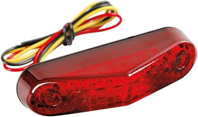 Universele LED Achterlicht met Remlicht, Parkeerlicht en Kentekenplaatverlichting - E-Keurmerk
