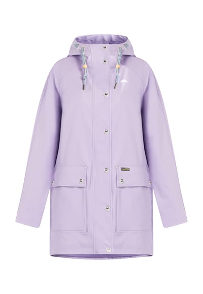 Schmuddelwedda Oversized mackintosh bridgeport Dames Licht lavendel-280