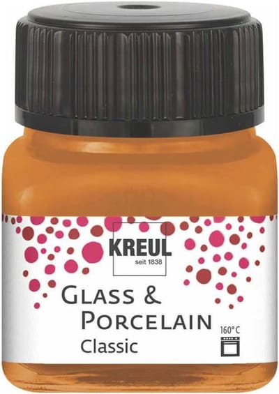 Glasverf - Porseleinverf - Metallic Goud Brons - Classic - Glazuur look - Kreul - 20 ml
